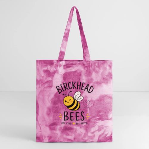 Birckhead Bees Bee Kind Bee Happy - Tie Dye Tote Bag