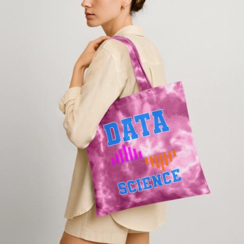 Data Science - Tie Dye Tote Bag