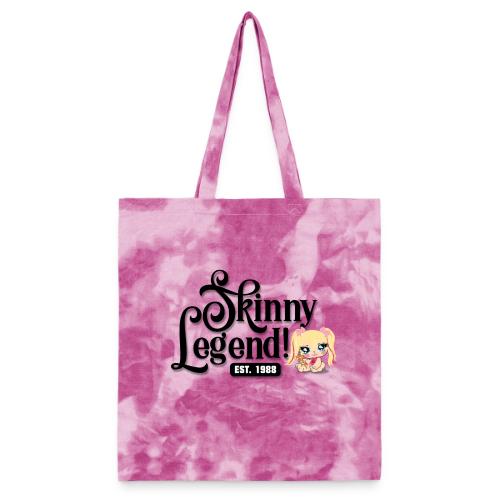 Skinny Legend_onwhite - Tie Dye Tote Bag