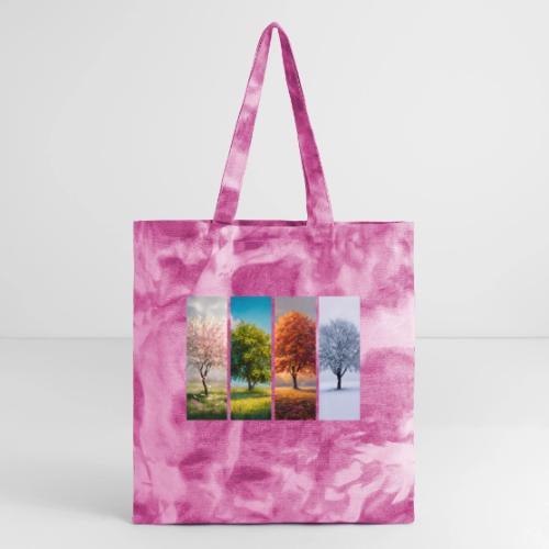 The four Seasons - Tie Dye Tote Bag