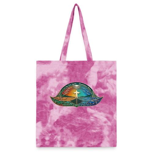 Easter Cast the Net Again T Shirt, abundance Gift - Tie Dye Tote Bag
