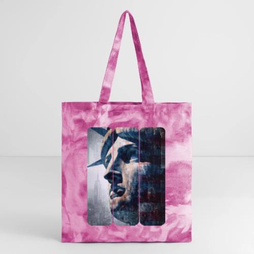 USA: Urban Liberty Triptych - Tie Dye Tote Bag