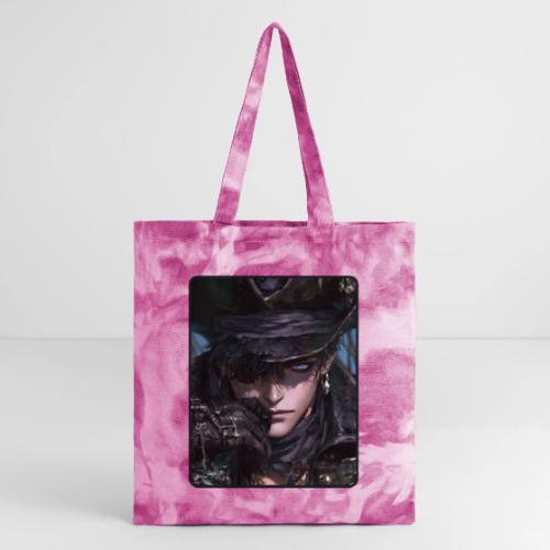Dark Anime Pirate Warrior - Tie Dye Tote Bag