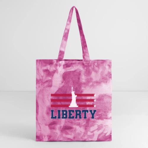 USA: Stars of Liberty - Tie Dye Tote Bag