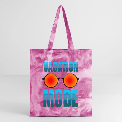 Vacation mode: Ocean Vibes On - Tie Dye Tote Bag