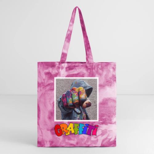 Graffiti: Urban Expression - Tie Dye Tote Bag