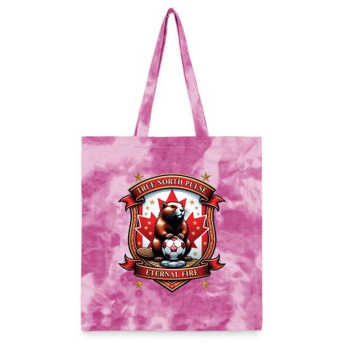 Canada Beaver Crest T-Shirt, Pride Badge Gift - Tie Dye Tote Bag