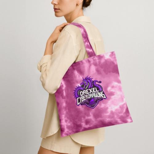 Purple Team - Tie Dye Tote Bag