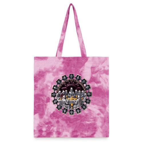 Last Supper Communion T Shirt, Faith Gift - Tie Dye Tote Bag