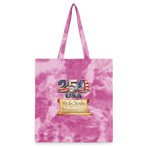 250th anniversary celebration of America - Tie Dye Tote Bag