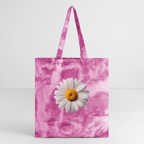 Morning Daisy Freshness - Tie Dye Tote Bag