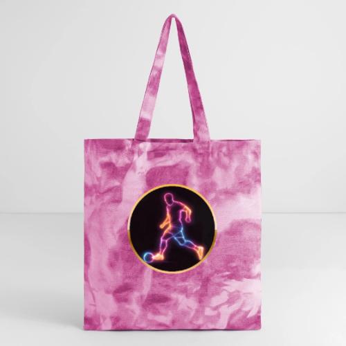 Virtual Football Hero - Tie Dye Tote Bag