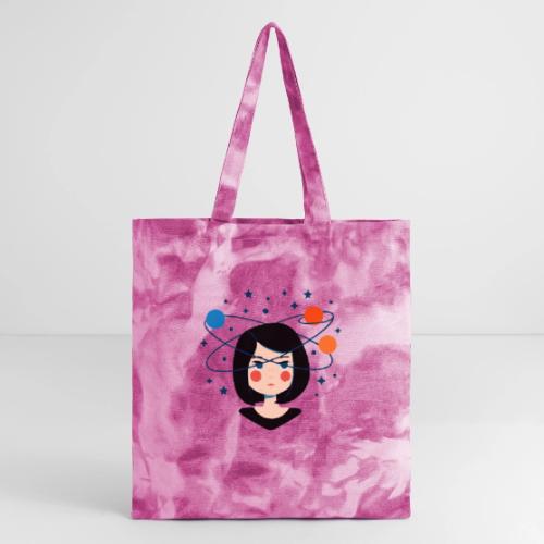 Spaced Out Girl – Mouse Pad - Tie Dye Tote Bag