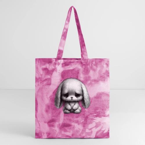 Sad Puppy Meme with Puppy Standing - Tie Dye Tote Bag