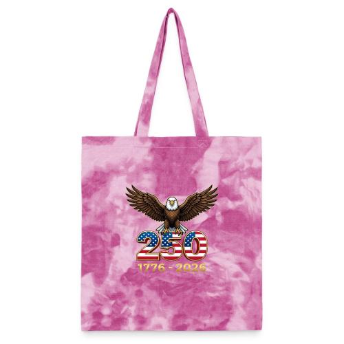 Eagle 250th Anniversary 1776-2026 - Tie Dye Tote Bag