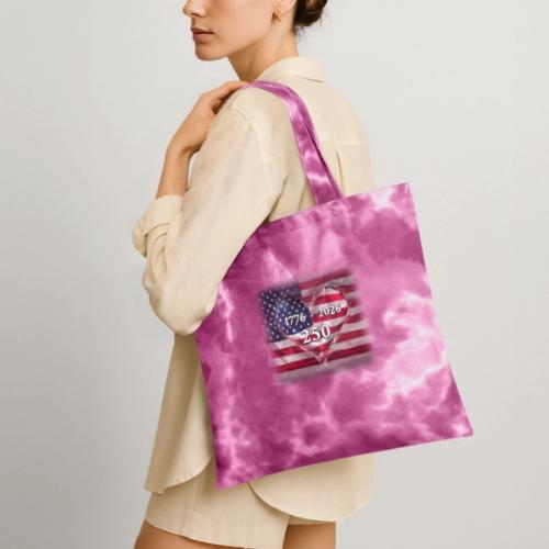 1776-2026 | 250 Years USA - Tie Dye Tote Bag