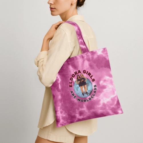Eldora Girls Are Worldclass - Tie Dye Tote Bag