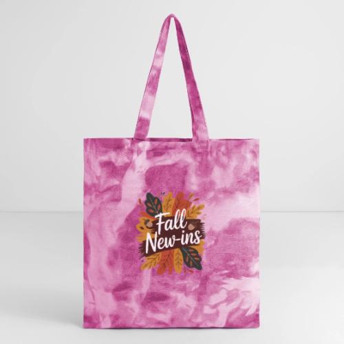 Fall New-Ins Autumn Leaves Acorn Seasonal Outfit - Tie Dye Tote Bag