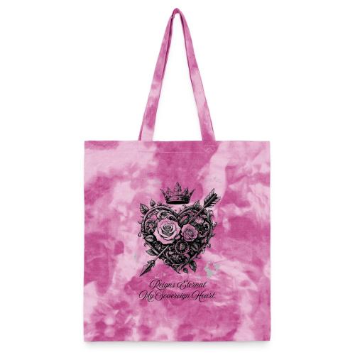 Royal Heart T-Shirt, Mug, & Leggings - Tie Dye Tote Bag