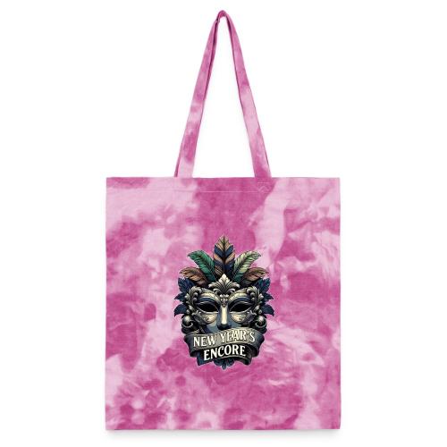 Masquerade Mask T-Shirt - Tie Dye Tote Bag