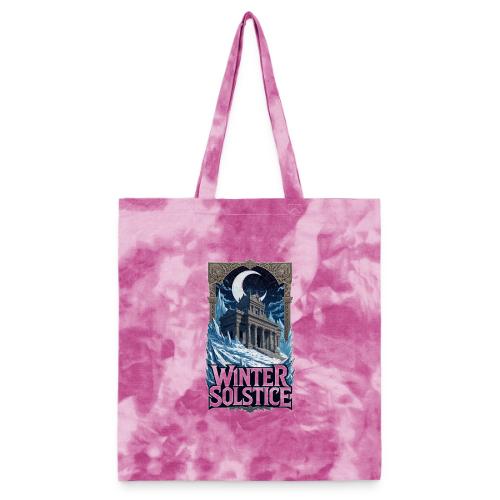 Winter Solstice Temple T-Shirt - Tie Dye Tote Bag