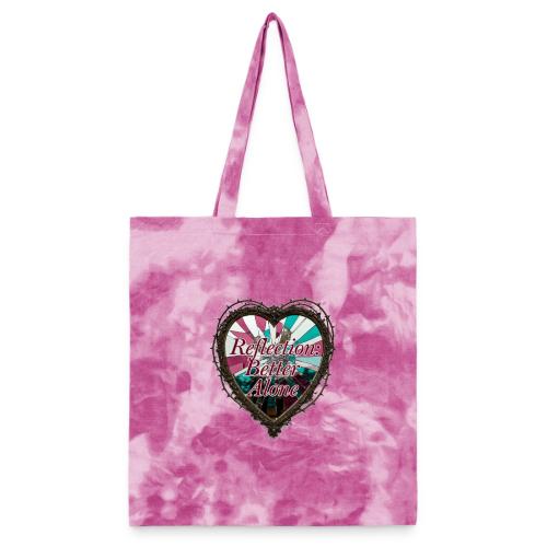 Reflection: Better Alone T-Shirt - Tie Dye Tote Bag