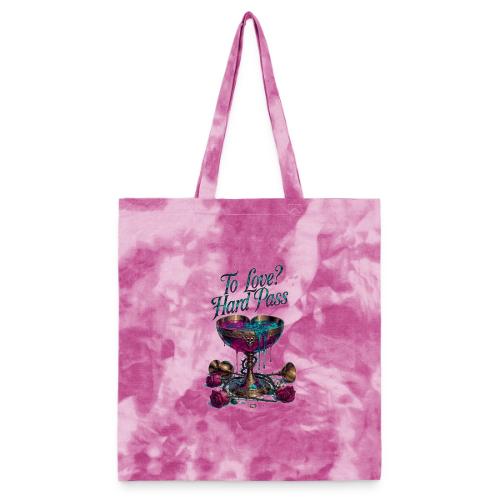 To Love? Hard Pass T-Shirt - Tie Dye Tote Bag