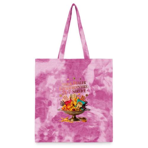 Snack Dealer Extraordinaire Tee, Mum Gift - Tie Dye Tote Bag