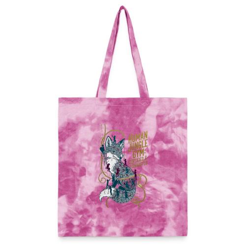 Human Jungle Gym Fox Tee - Tie Dye Tote Bag