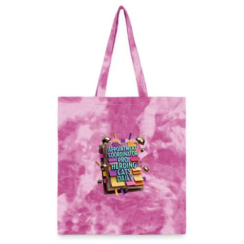 Appointment Coordinator Pro T-Shirt | Herding Cats - Tie Dye Tote Bag