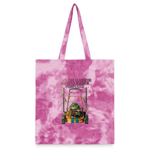 Lawn Care Gladiator T Shirt - Tie Dye Tote Bag