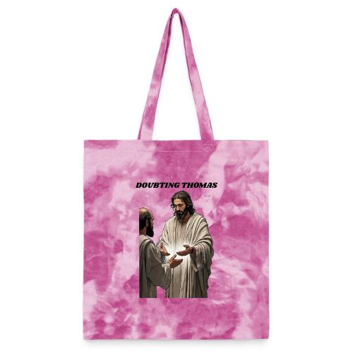 Doubting Thomas Resurrection T Shirt, Gift - Tie Dye Tote Bag
