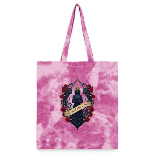 Women’s Day Thorn Crown T Shirt, Gift for Sister - Tie Dye Tote Bag
