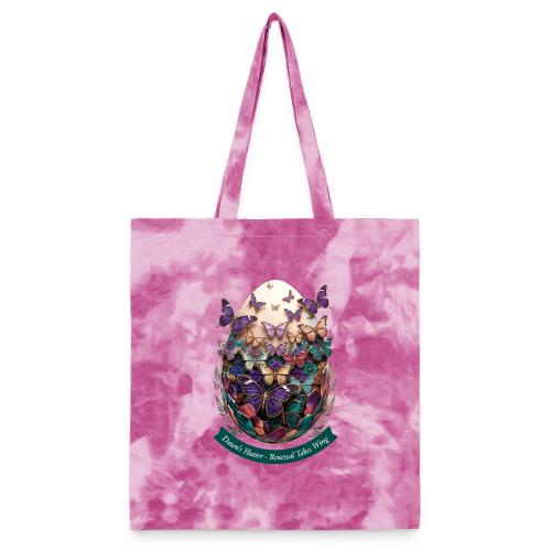 Easter Dawn's Flutter Butterfly T Shirt, Gift - Tie Dye Tote Bag