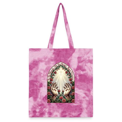 Easter By His Wounds Healed T Shirt, Renewal Gift - Tie Dye Tote Bag