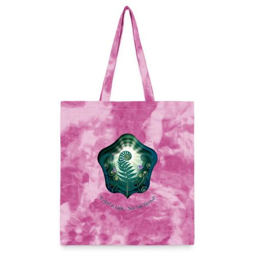 Easter Unfurl in Light Resurrection T Shirt, Gift - Tie Dye Tote Bag