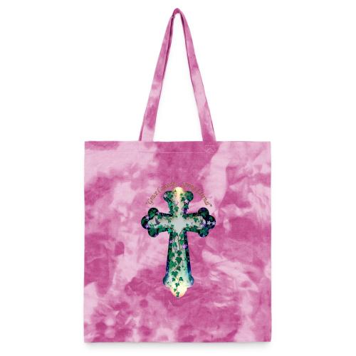 Easter Grace Cascades Eternal T Shirt, Mercy Gift - Tie Dye Tote Bag