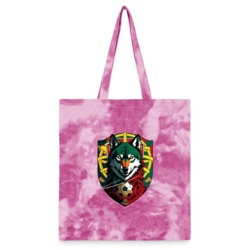 Portugal Iberian Wolf Soccer T Shirt,Football Gift - Tie Dye Tote Bag