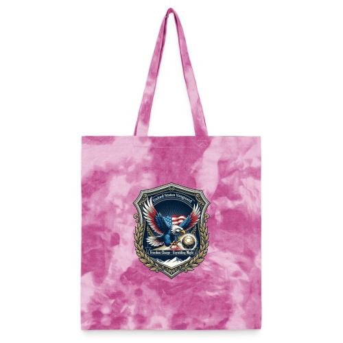 USA Eagle Vanguard T-Shirt,American Flag PrideGift - Tie Dye Tote Bag