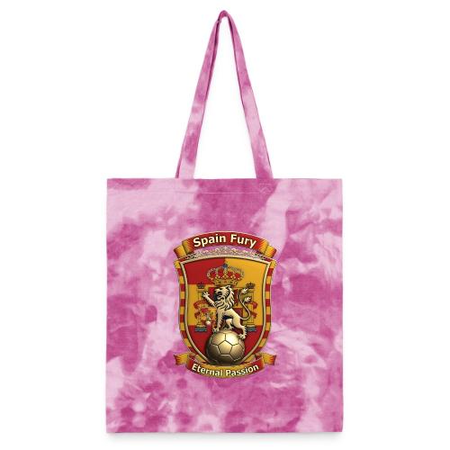 Spain Lion Fury T-Shirt, Spanish Crest Gift - Tie Dye Tote Bag
