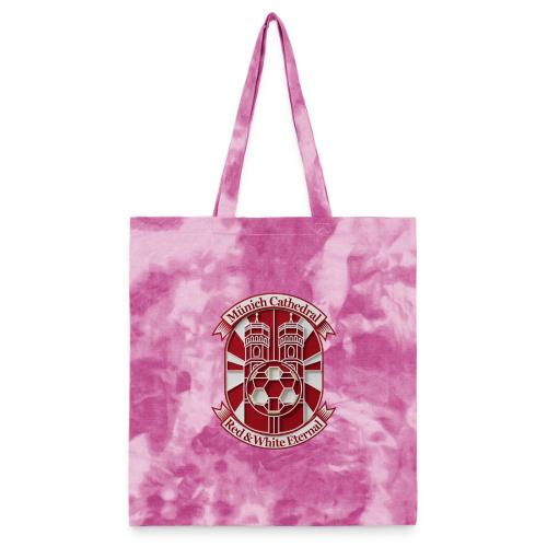 Munich Cathedral T Shirt, German Football Fan Gift - Tie Dye Tote Bag