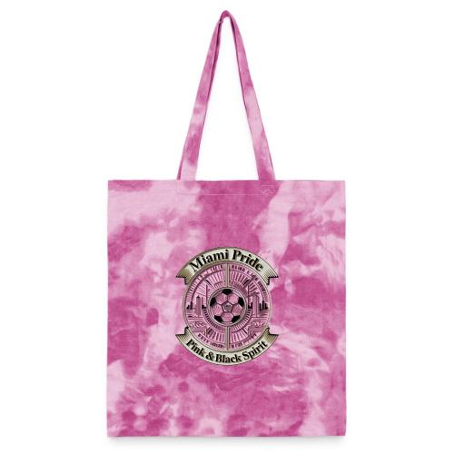 Miami Pride T Shirt, Soccer City Pride Gift - Tie Dye Tote Bag