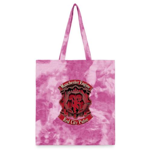 Red Manchester T Shirt, Red Soccer City Pride Gift - Tie Dye Tote Bag