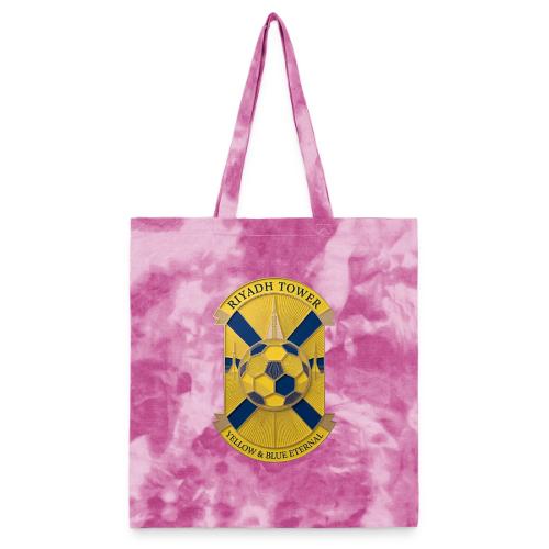 Riyadh Tower T Shirt, Football City Pride Gift - Tie Dye Tote Bag