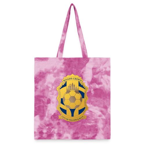 Riyadh Crown T Shirt, Modern Desert Pride Gift - Tie Dye Tote Bag