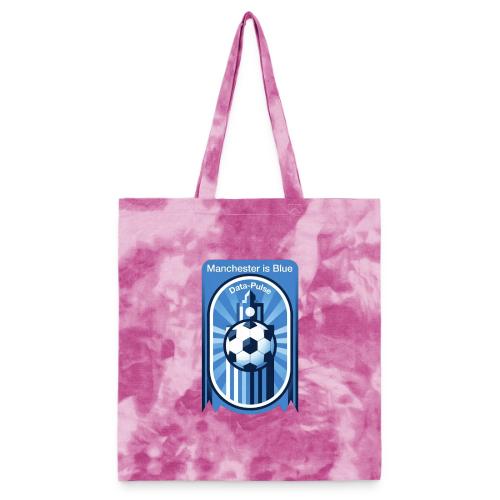 Manchester is Blue Soccer City T Shirt, Apparel - Tie Dye Tote Bag