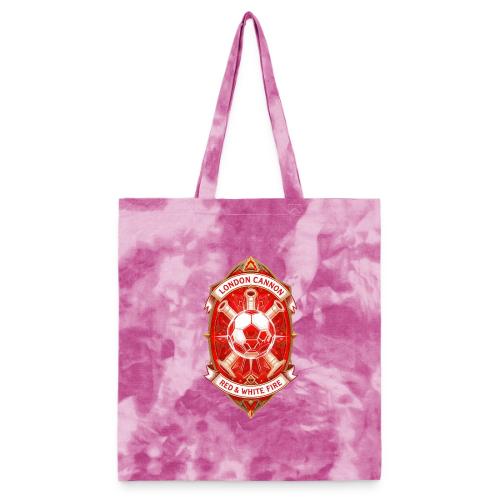 Red London Cannon T Shirt,Football City Pride Gift - Tie Dye Tote Bag
