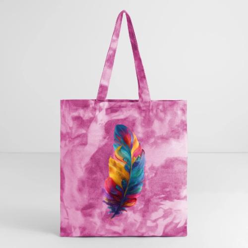 Spectrum Feather Flow - Tie Dye Tote Bag