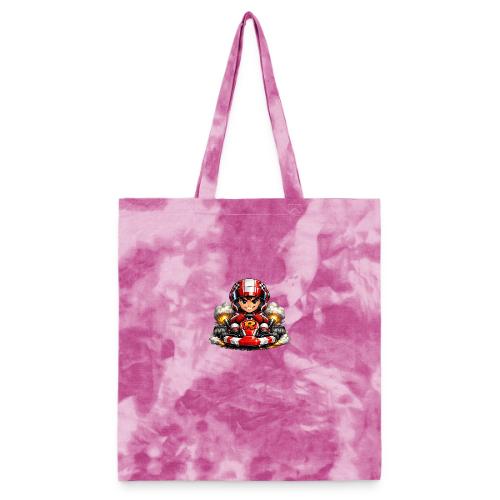 Carcadelogoracerfront - Tie Dye Tote Bag