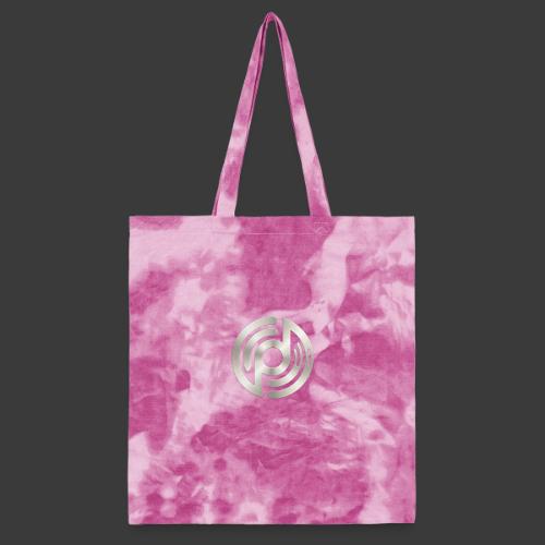 Open Musicians Collective Chrome Logo - Tie Dye Tote Bag